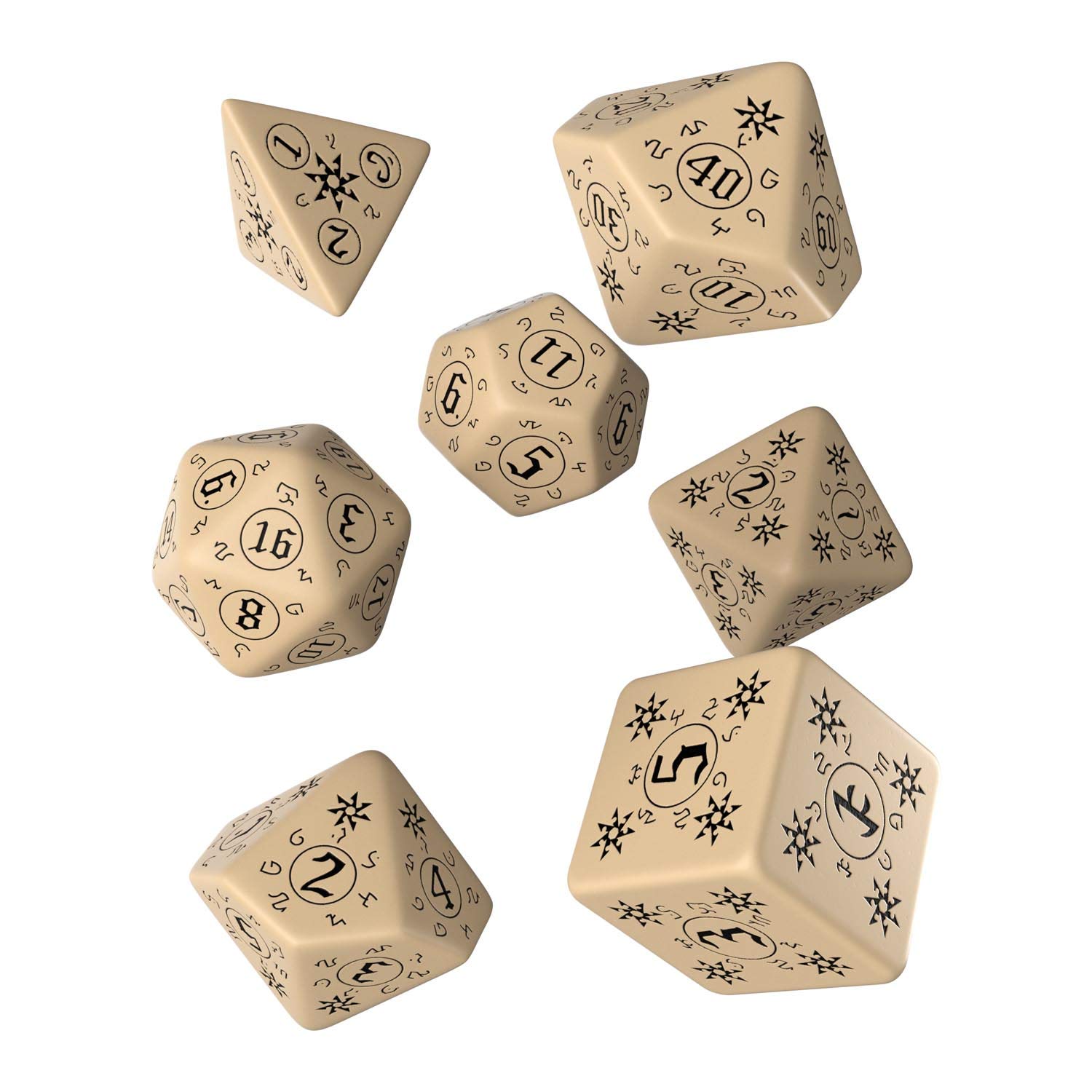 Q-Workshop - Pathfinder Rise of Runelords Dice Set (7)
