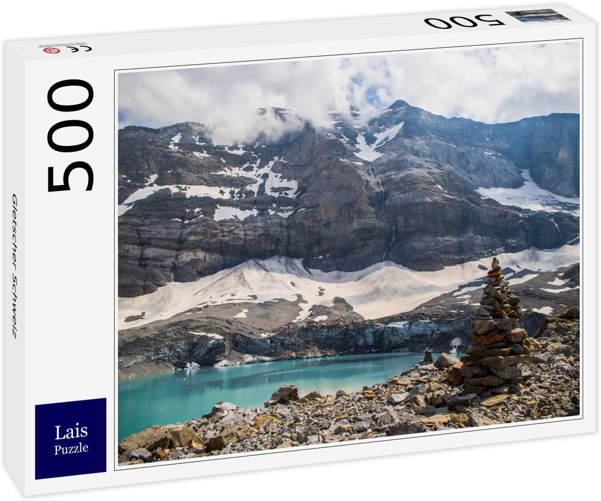 Lais Jigsaw Puzzle Switzerland Glacier 500 Pieces