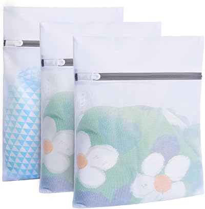 BAGAIL Mesh Laundry Bags Delicate Wash Bags Reusable Durable Travel Organizer