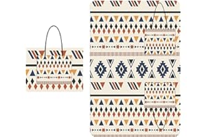 2-in-1 Picnic Blanket Picnic Carry Bag,Large Outdoor Blanket Waterproof Beach Mat 59" x 79" Thickened Picnic Mat for for Beac