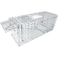 Amazon.com : Large Collapsible Humane Live Animal Cage Trap No-Kill ...