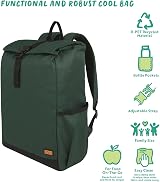 Polar Gear Active Adventure Cool Bag 16L Insulated Backpack Cooler view 5