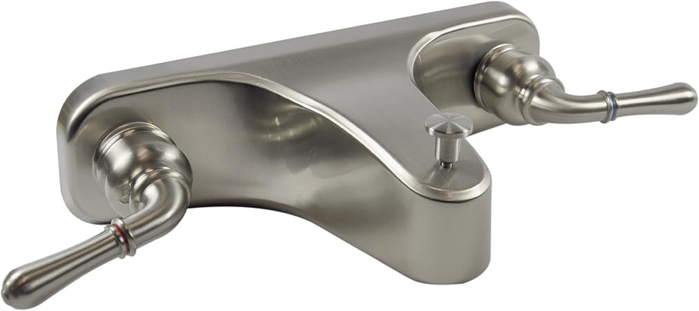Danco Mobile Home Center Set Tub Shower Faucet 8 Brushed Nickel