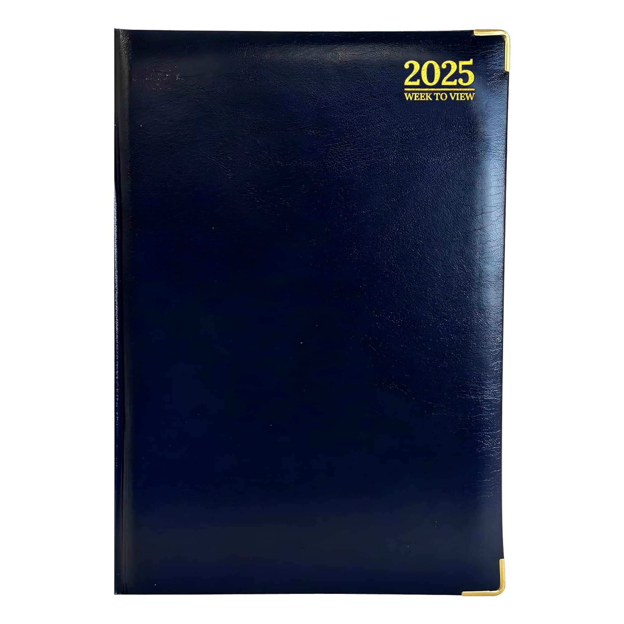G4GADGET A4 Week To View 2025 | Hardback Cover | Weekly Planner with Note Sections | Professional and Durable (Blue) โ image 1