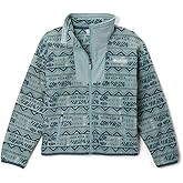 Columbia, Sequoia Grove Printed Full-Zip Fleece Jacket - Kids', Crushed Blue Horizons/Crushed Blue, L