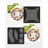 AccuQuilt GO! Fabric Cutting Dies; Double Wedding Ring (2 Die Set)