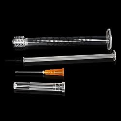 1cc/ml Luer Lock Syringe with 25G 1in Needle