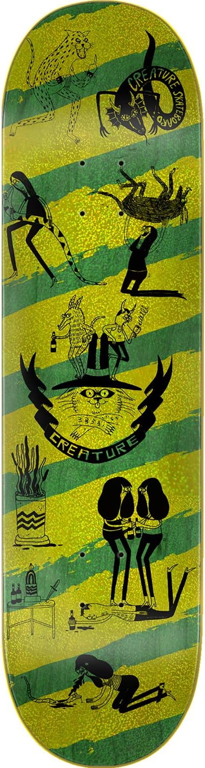 Creature Skateboards Sake Barf SM Skateboard Deck - 8" x 31.8"