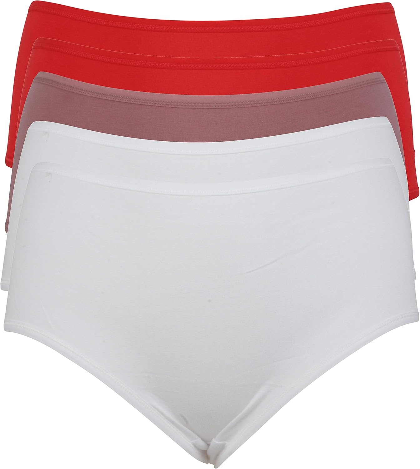 ExStore Multipack Cotton Rich Midi Knickers Amazon.co.uk Clothing