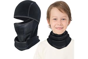 Venswell Kids Balaclava Windproof Ski Mask Winter Face Warmer for Cold Weather Boys Girls