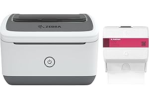 ZEBRA ZSB Series Thermal Label Printer 4" 300 dpi, Wi-Fi Printing, Supports UPS/USPS/FedEx, Barcodes, Custom & Shipping Labels, Print Anywhere, 4x6 Home & Office Shipping Label Printer