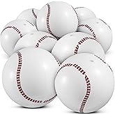 Bedwina Inflatable Baseball (Pack of 12) 16-inch, Baseball Beach Balls for Themed Party Decorations & Birthday Decor - Pool Ball Toys Party Favors & Goodie Bags Favors for Kids, Boys and Girls