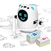Vynloxzoo Drawing Robot for Kids, Educational Learning Drawing Toy Doodle Bot, 3 4 5 6 7 8 Year Old Boys Girls Birthday Gift, Kids Toys for Ages 5-7