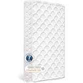 Tiankehan Premium Crib &amp; Toddler Mattress-52"x27.6"x5", 100% Knitted Fabric, Soft Moisture Absorbent &amp; Breathable Crib Mattress, Fits Standard Cribs &amp; Toddler Beds