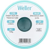 Weller WSW SCN M1 Lead Free Solder Wire 0.8mm Sn99.3Cu0.6Ni0.05 100g view 2