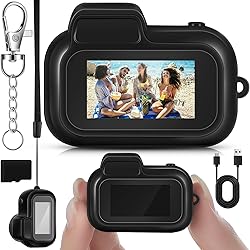Relaxweex Mini Keychain Camera 1080p Small