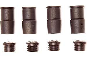 ACDelco Gold 18K1447 (19138226) Front Disc Brake Caliper Rubber Bushing Kit with Boots and Caps