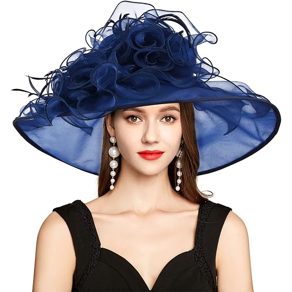 Amazon.com: 2026 Derby Hats for Women Ladies, Classy Organza  display picture 2