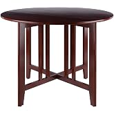 Winsome Alamo Double Drop Leaf Table (94142) | Practical &amp; Elegant Table for Eating, Study, Work, Sturdy Furniture for Kitchen, Dining Room, Office, Entryway