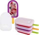 Wicked Gizmos WG 4 Reusable Silicone Ice Lolly Moulds with Sticks
