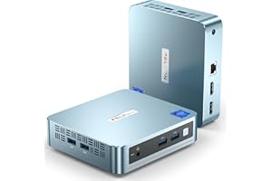 PELADN Mini PC Desktop Computer Intel 11th Gen N5095 (up to 2.9GHz), 8GB DDR4 RAM, 256GB SSD, 4K HD, BT4.2, Dual HDMI, WiFi 2.4G/5G, Gigabit Ethernet. Small Desktop PC
