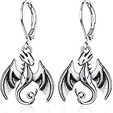 TALYKONG Dragon Earrings for Women Dragon Goth Jewelry Halloween Gifts for Women Hypoallergenic