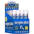 Oxygen Plus – O+ Skinni 24 Pack | Portable Oxygen Can | Filled with 99.5% Pure O2 | Natural Wellness Supplement to Boost Energy & Recovery | 12+ Uses Per 3.42 Liter Canister