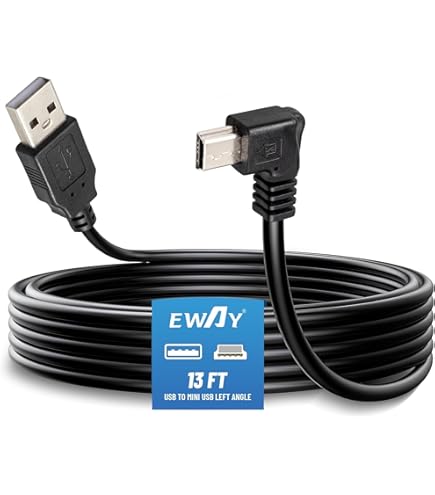 TRIPP・LITE UR030-003-LAB Universal Reversible USB Cable A to Right-Angle Mini B, 3-ft. | Eaton