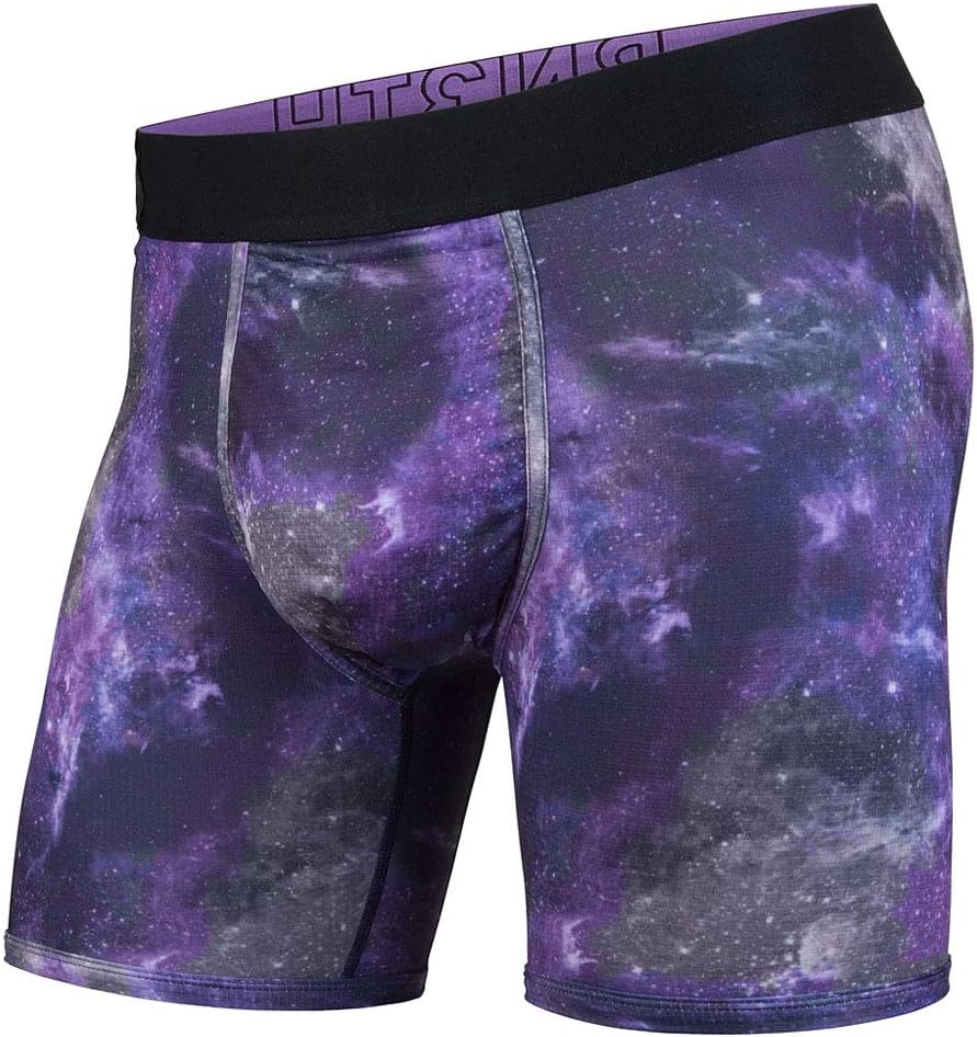 BN3TH by MyPakage Men's Entourage Boxer Brief Underwear Cosmos Purple