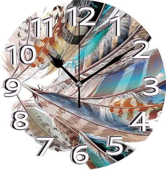 10 Pulgadas Plumas Tipos de paletas y Contorno Natal Vuelo Plumas de