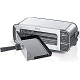 Ninja ST101 Foodi 2-in-1 Flip Toaster, 2-Slice Capacity, Compact Toaster Oven, Snack Maker, Reheat, Defrost, 1500 Watts, Stai