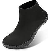 SKASO Minimalist Barefoot Sock Shoes for Women Men Wide Toe Box Zero Drop Slip On Walking Hiking Water Grounded Footwear