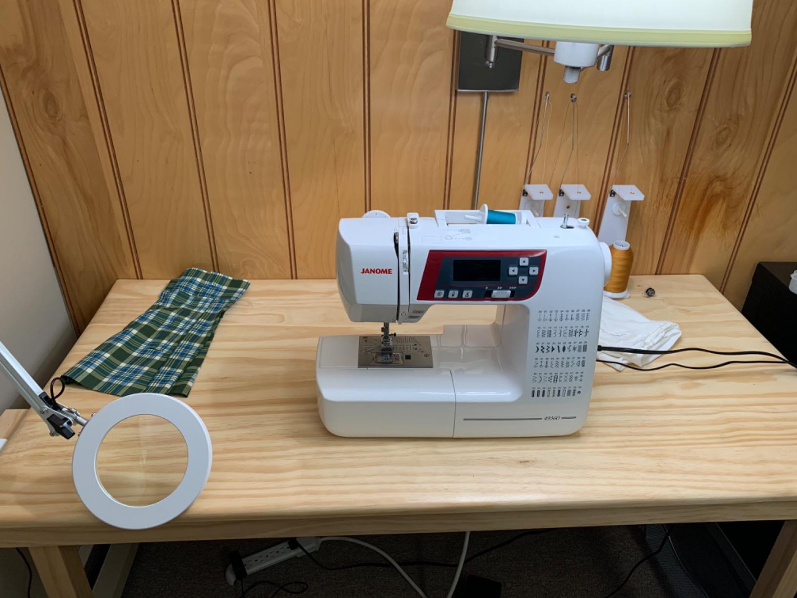 17/mo Finance Janome 49360 Computerized Sewing Machine with Thread