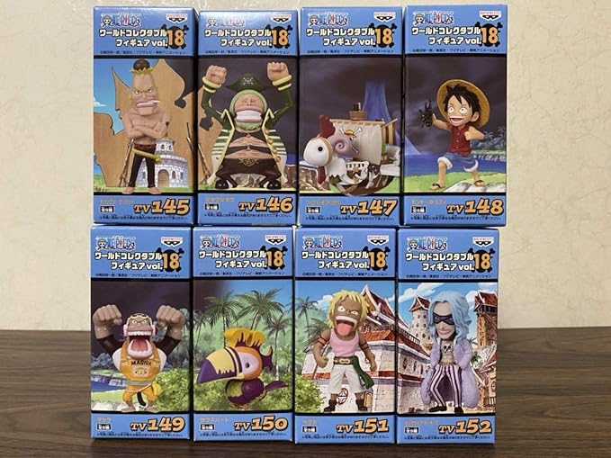 Amazon ワンピース ワールドコレクタブルフィギュア Vol 18 全8種セット One Piece Wcf Figure ワーコレ 国内正規品 メリー号 フィギュア ドール 通販