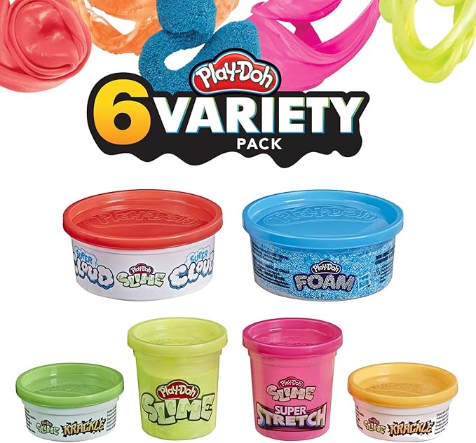 slime con plastilina play doh