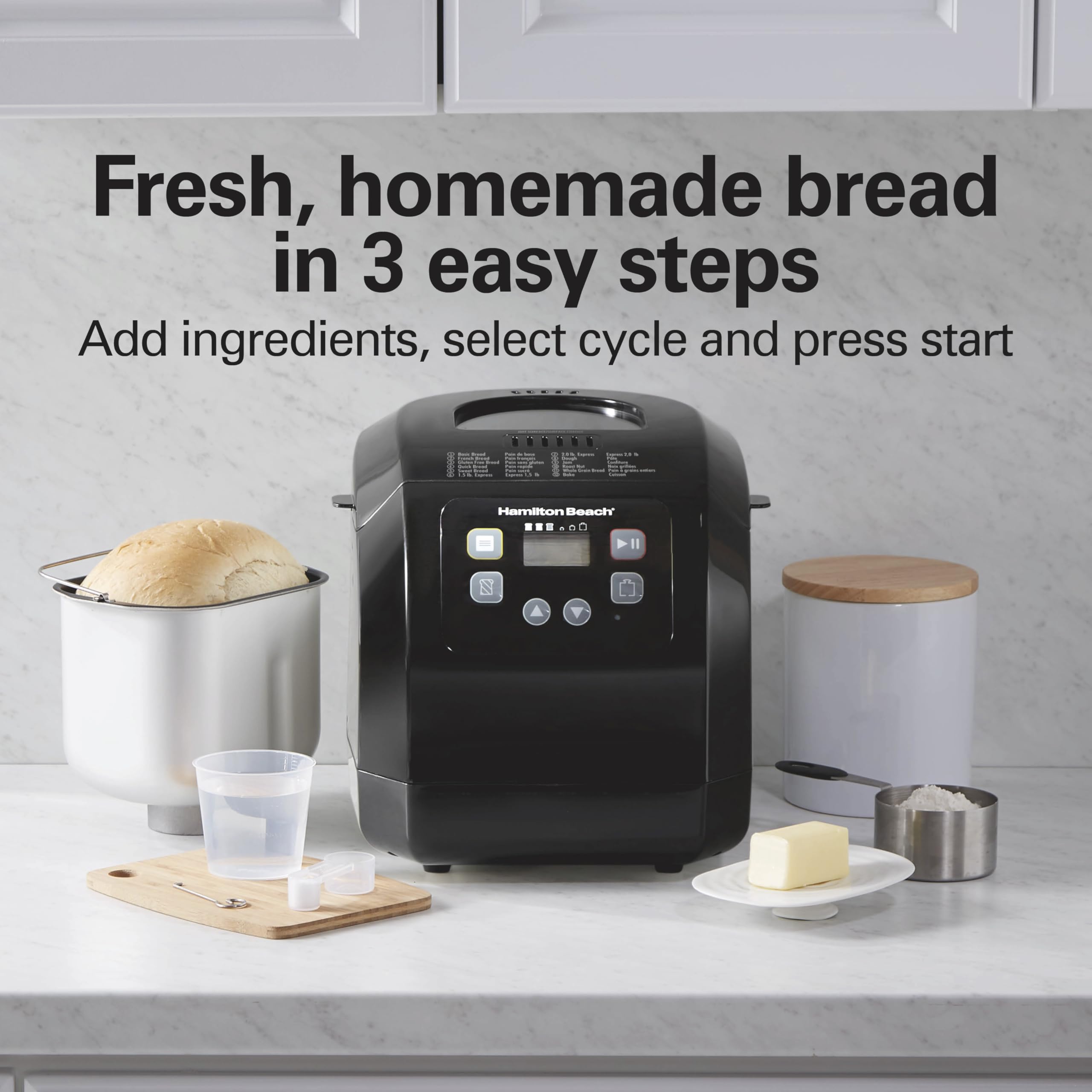 Mua Hamilton Beach Automatic Bread Maker Machine, Digital, Programmable ...
