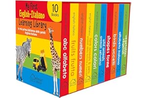 My First English-Italian Learning Library (la mia prima biblioteca delle parole Inglese-Italiano) :