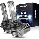 SEALIGHT Scoparc S2 9005/HB3 High Beam Headlight Bulbs, 1:1 Halogen Bulb Design,100% Clearly Night Driving Vision 6000K Brigh