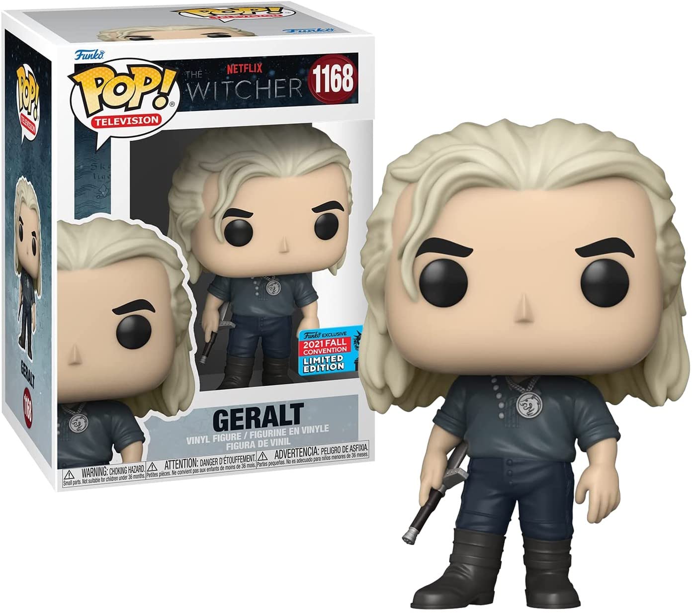 Funko POP! TV: the Witcher - Geralt - Collectable Vinyl Figure - Gift Idea - Official Merchandise - Toys for Kids & Adults - TV Fans - Model Figure for Collectors and Display