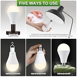 DEBAOBULB 10 Pack Rechargeable Emergency Light