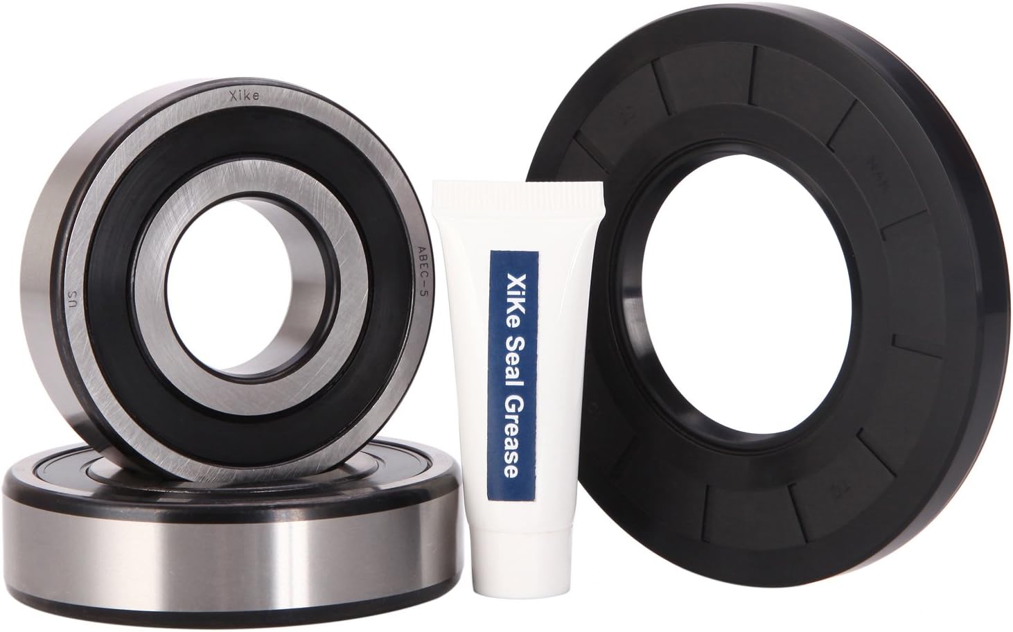 XiKe WH45X10096 Front Load Washer Tub Bearing & Seal Kit, Rotate Quiet