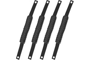 DUZFOREI Automotive Rolling Bar Grips Replacement for Ford Mustang 2020 2021 2022 4PCS Black