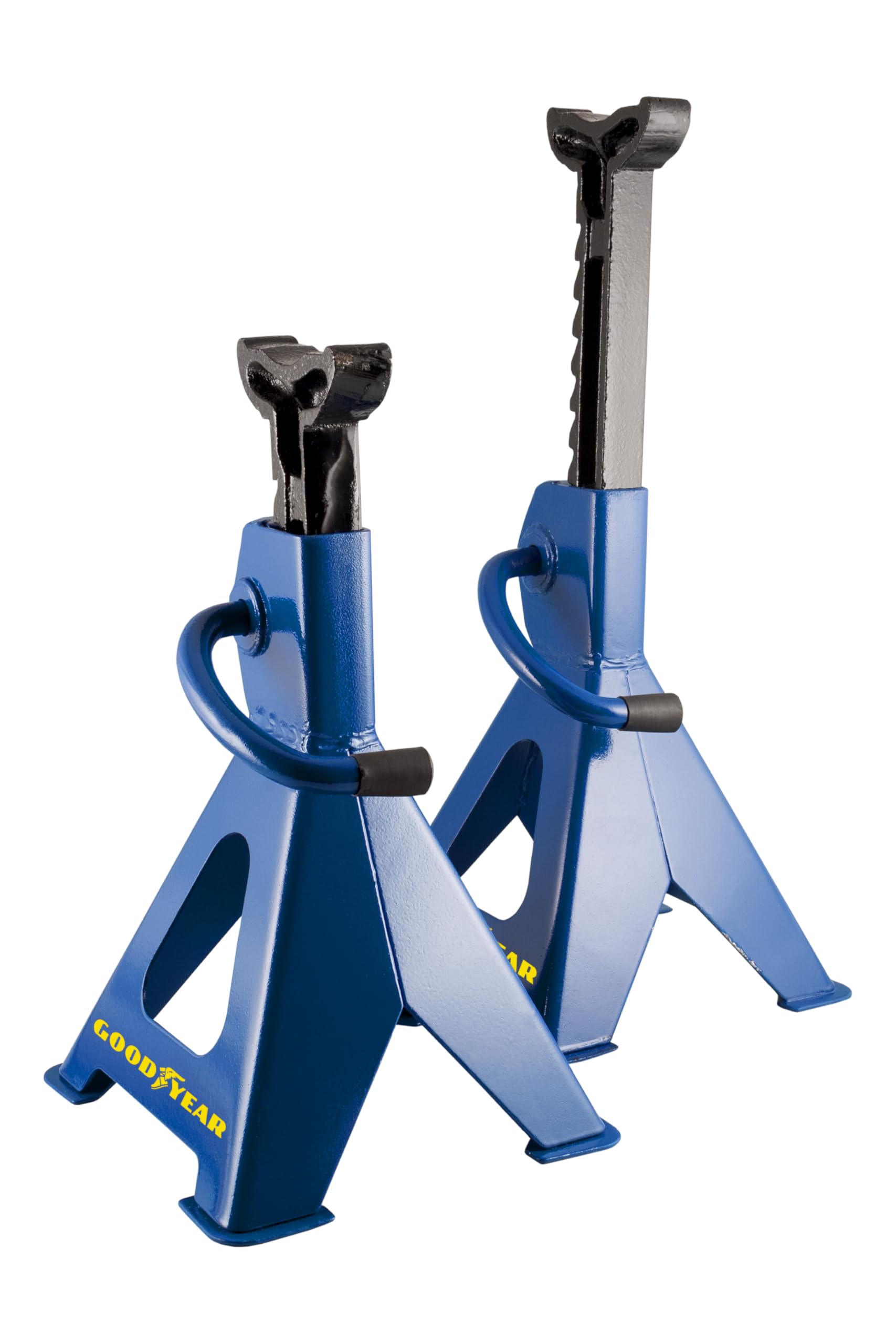 GOODYEAR GOD1251 Steel Jack Capacity: 2 tons, Set of 2, Black Blue
