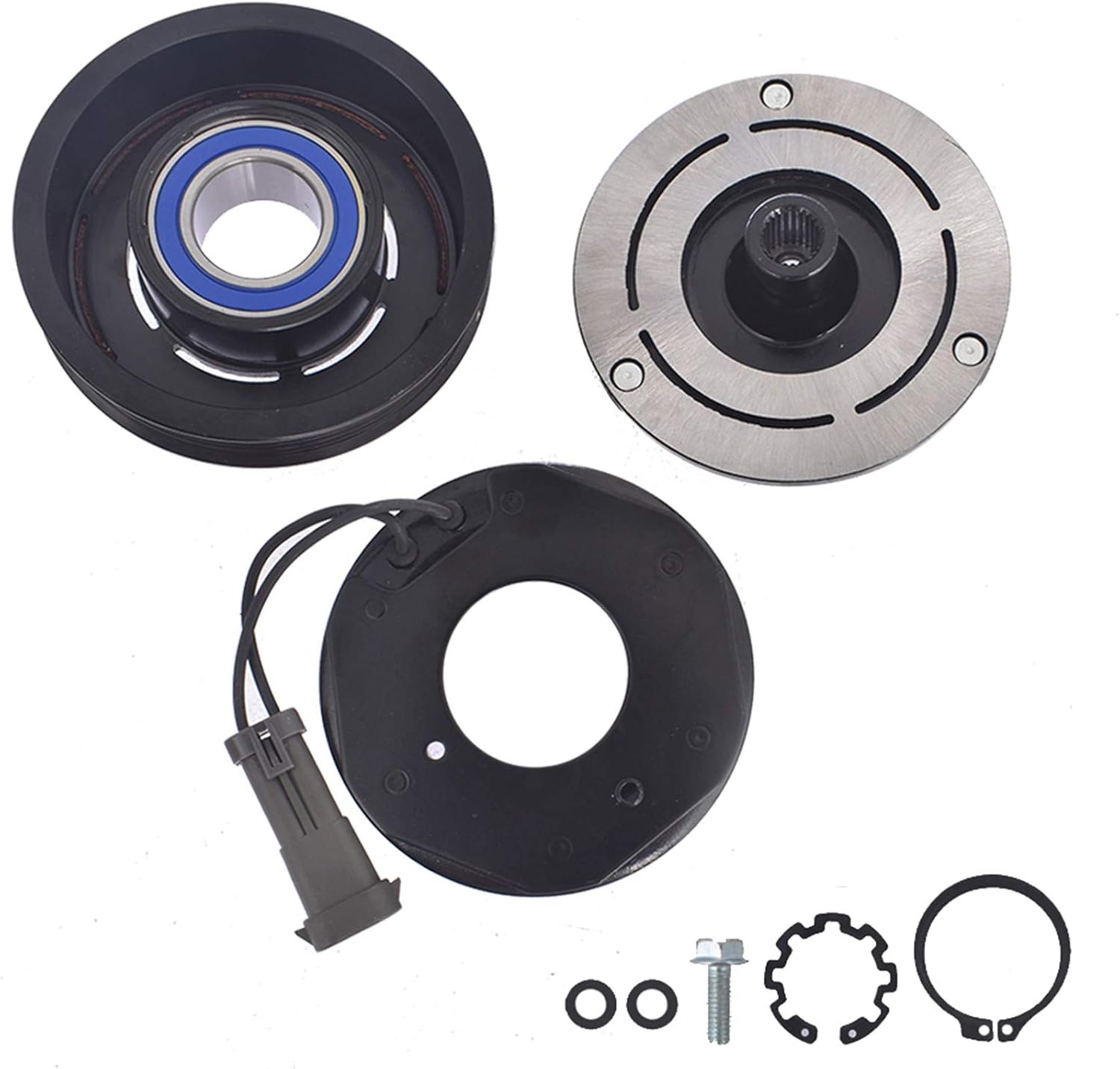 labwork A/C Compressor Clutch Coil Assembly Kit Replacement for 20022013 Chevy