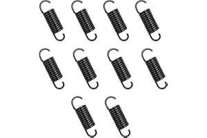 2.4 inch (Pack of 10) Overall Length Spring Furniture Replacement Extension Tension Springs Part for Recliner Sofa Trundle Be