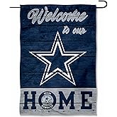 Dallas Cowboys Welcome Home Decorative Garden Flag Double Sided Banner