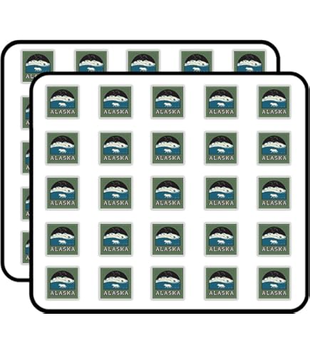 Nigeria Flag Stickers 50 Pack - Glossy Label Art For Scrapbooking, Crafts & Decor