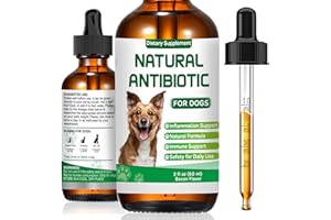 RUAKPL Antibiotics for Dogs,Natural Antibiotics for Dogs,Dog Antibiotic,Pet Antibiotic, Dog Multivitamin, Supports Allergy and Itch Relief,Dietary Supplement,Natural Herbal Supplement