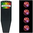 Ghost Hunting Equipment Kit, Include 1 pc Emf Meter and 4 pcs Motion Light up Cat Balls, Paranormal Equipment，Home and Office EMF Detection