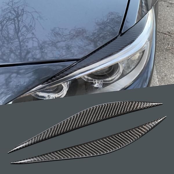 Sourcils De Phare En Fibre De Carbone Pour BMW Z4 E89 (2009-2015) - Couvre-sourcils Auto-adhésifs Décoratifs - 2